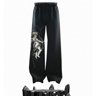 unisex straight fit baggy pants