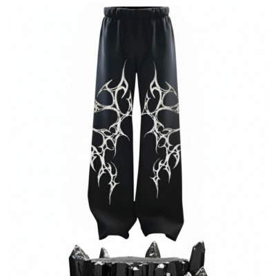 unisex straight fit baggy pants